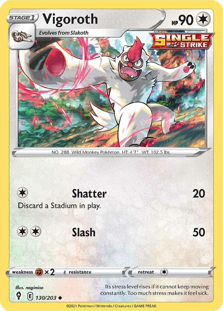 Vigoroth (130/203) [Sword & Shield: Evolving Skies] - Doe's Cards