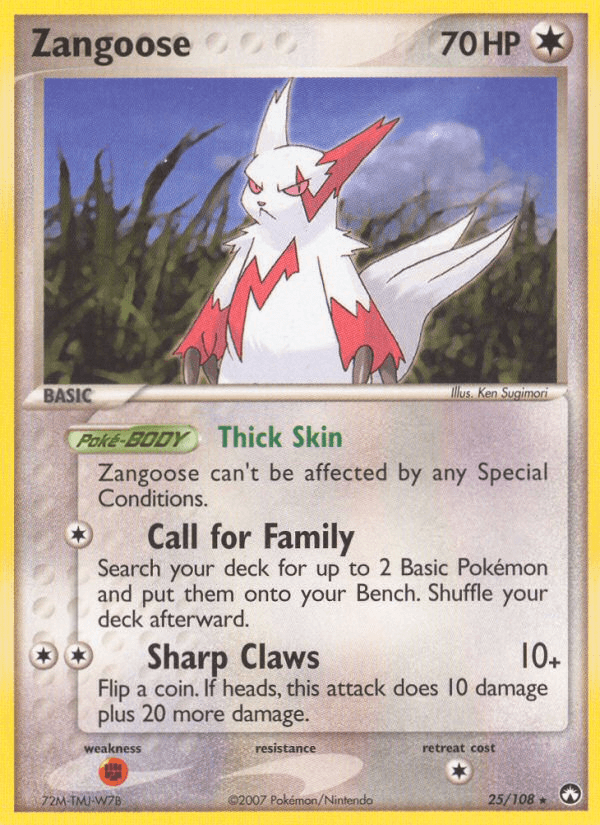 Zangoose (25/108) [EX: Power Keepers] - Doe's Cards