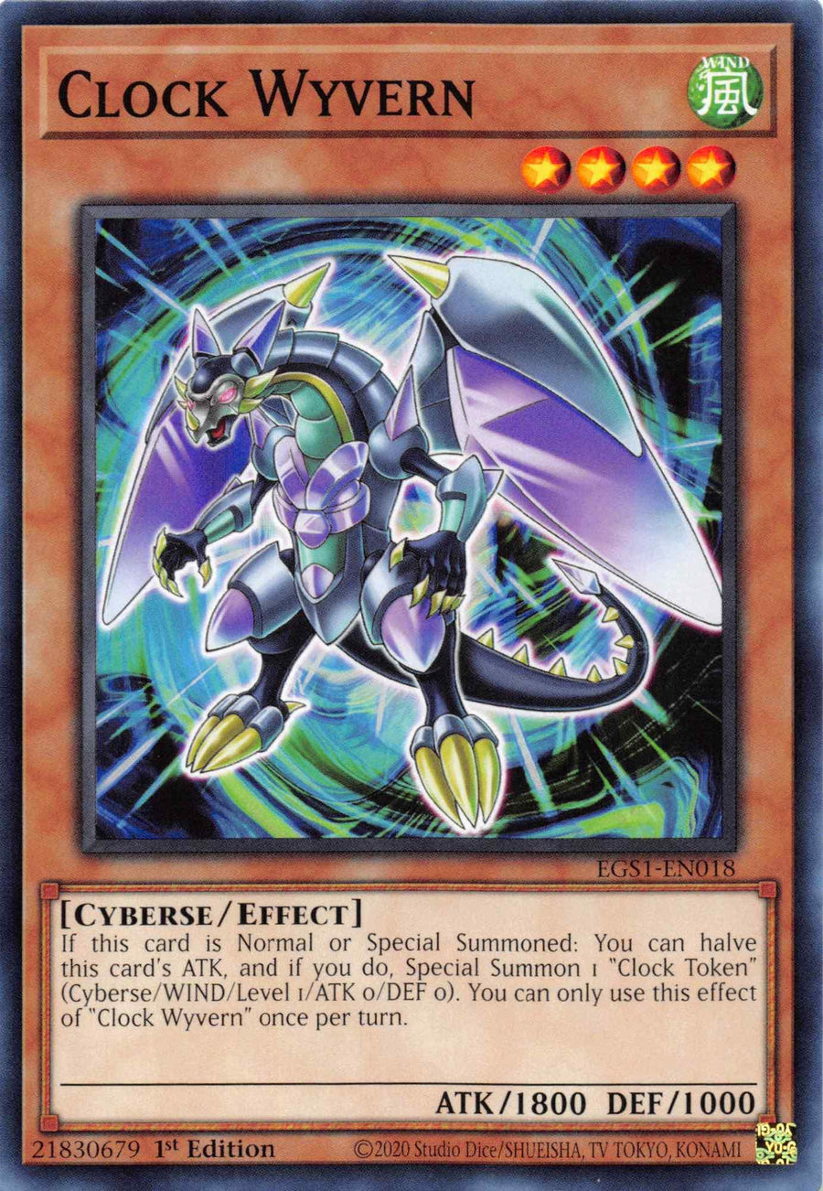 Clock Wyvern [EGS1-EN018] Common - Doe's Cards