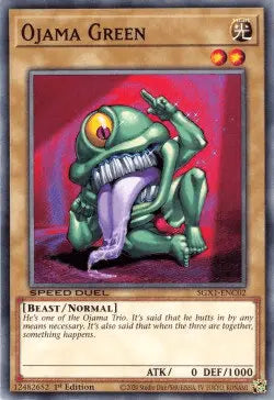 Ojama Green [SGX1-ENC02] Common - Doe's Cards