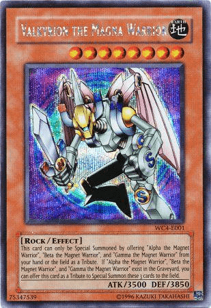 Valkyrion the Magna Warrior [WC4-E001] Prismatic Secret Rare - Doe's Cards