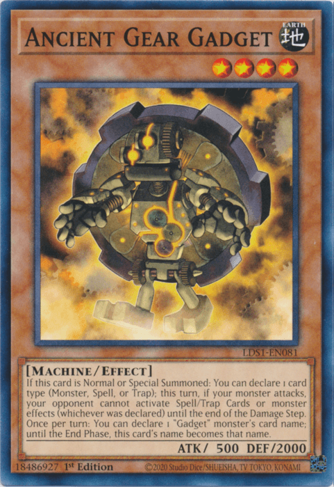 Ancient Gear Gadget [LDS1-EN081] Common - Doe's Cards