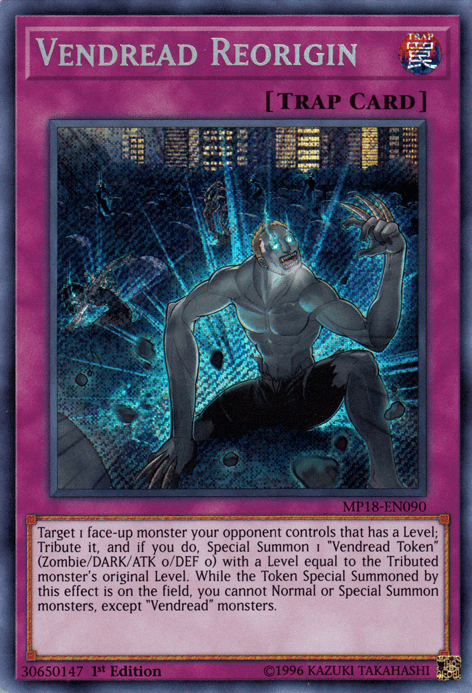 Vendread Reorigin [MP18-EN090] Secret Rare - Doe's Cards