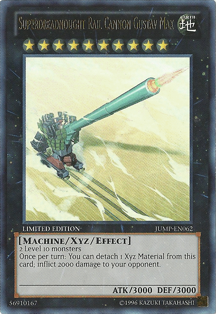 Superdreadnought Rail Cannon Gustav Max [JUMP-EN062] Ultra Rare - Doe's Cards