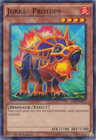 Jurrac Protops [BP03-EN073] Shatterfoil Rare - Doe's Cards