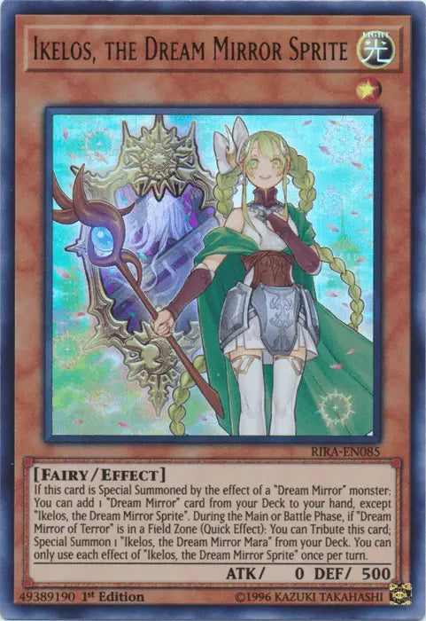 Ikelos, the Dream Mirror Sprite [RIRA-EN085] Ultra Rare - Doe's Cards