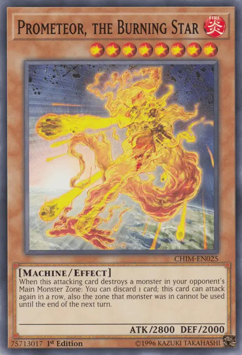 Prometeor, the Burning Star [CHIM-EN025] Common - Doe's Cards