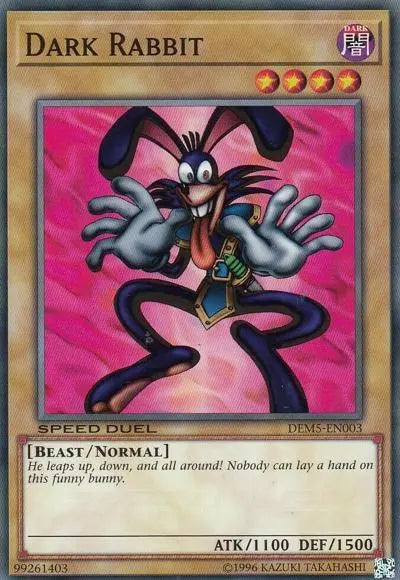Dark Rabbit [DEM5-EN003] Common - Doe's Cards