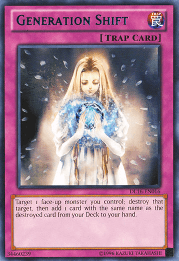 Generation Shift (Blue) [DL16-EN016] Rare - Doe's Cards