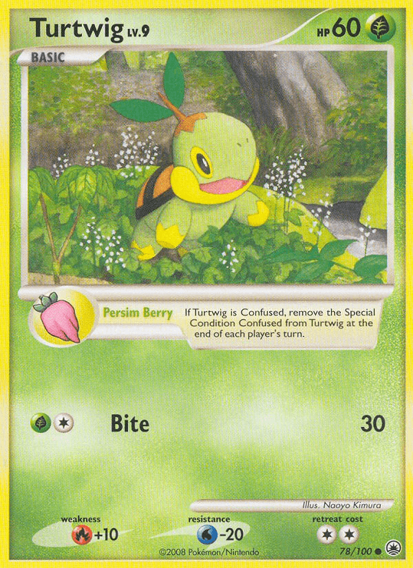 Turtwig (78/100) [Diamond & Pearl: Majestic Dawn] - Doe's Cards