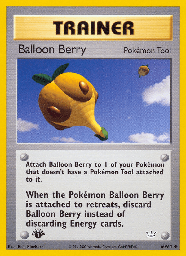 Balloon Berry (60/64) [Neo Revelation 1st Edition] - Doe's Cards