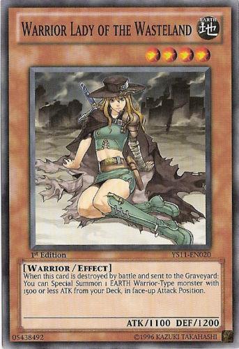 Warrior Lady of the Wasteland [YS11-EN020] Common - Doe's Cards