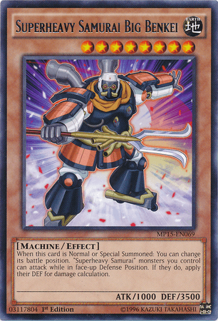 Superheavy Samurai Big Benkei [MP15-EN069] Rare - Doe's Cards