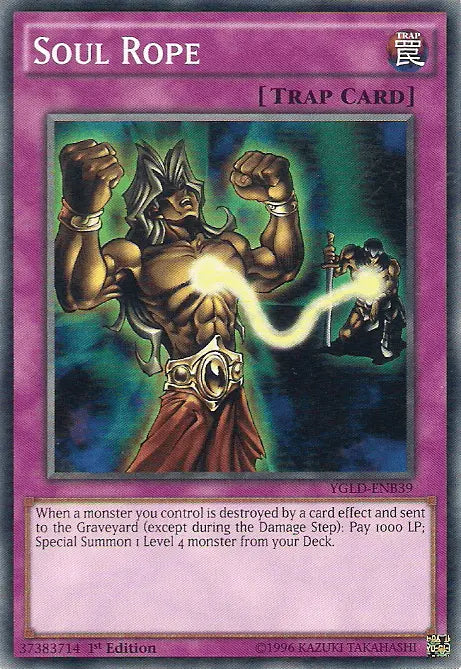 Soul Rope [YGLD-ENB39] Common - Doe's Cards
