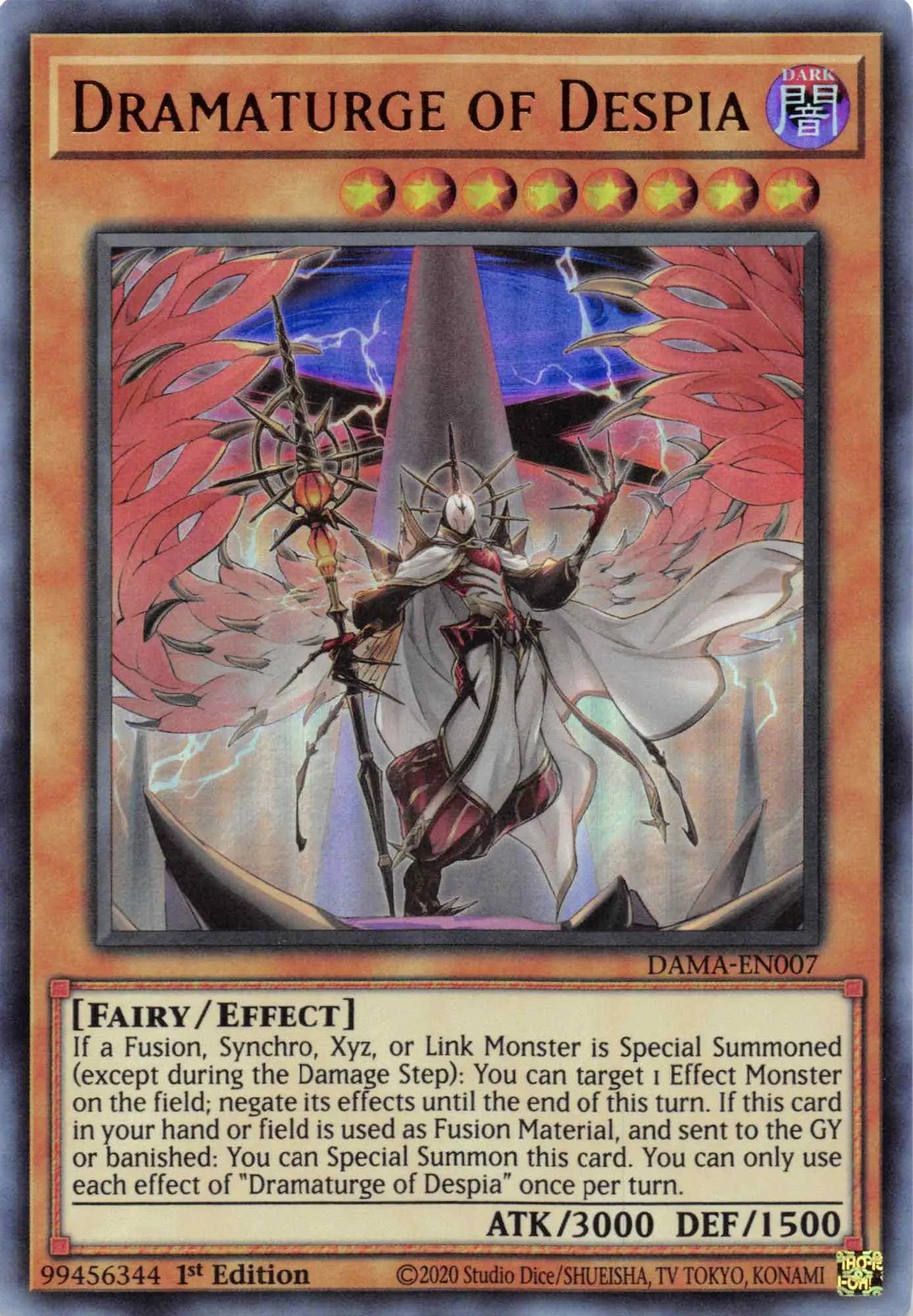 Dramaturge of Despia [DAMA-EN007] Ultra Rare - Doe's Cards