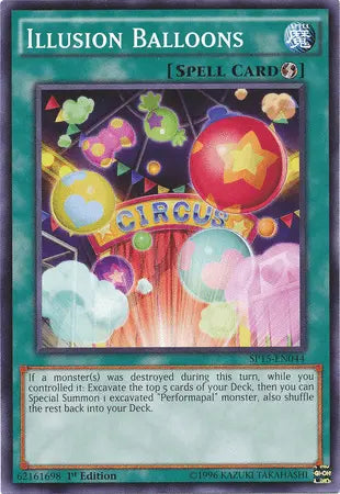 Illusion Balloons [SP15-EN044] Common - Doe's Cards