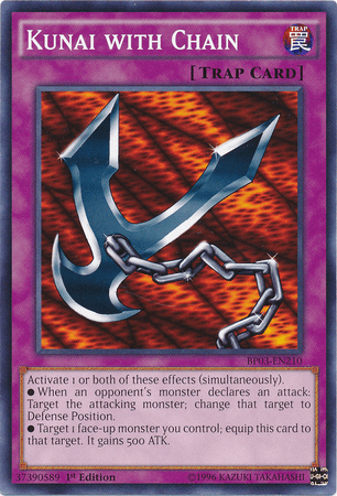 Kunai with Chain [BP03-EN210] Common - Doe's Cards