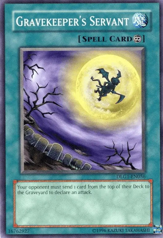 Gravekeeper's Servant [DLG1-EN056] Common - Doe's Cards