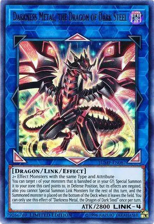 Darkness Metal, the Dragon of Dark Steel [JUMP-EN087] Ultra Rare - Doe's Cards