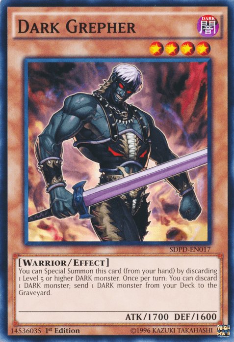 Dark Grepher [SDPD-EN017] Common - Doe's Cards