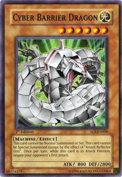 Cyber Barrier Dragon [SOI-EN006] Super Rare - Doe's Cards