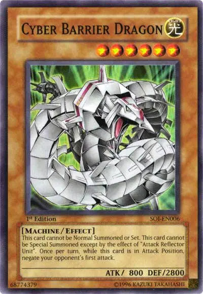 Cyber Barrier Dragon [SOI-EN006] Super Rare - Doe's Cards