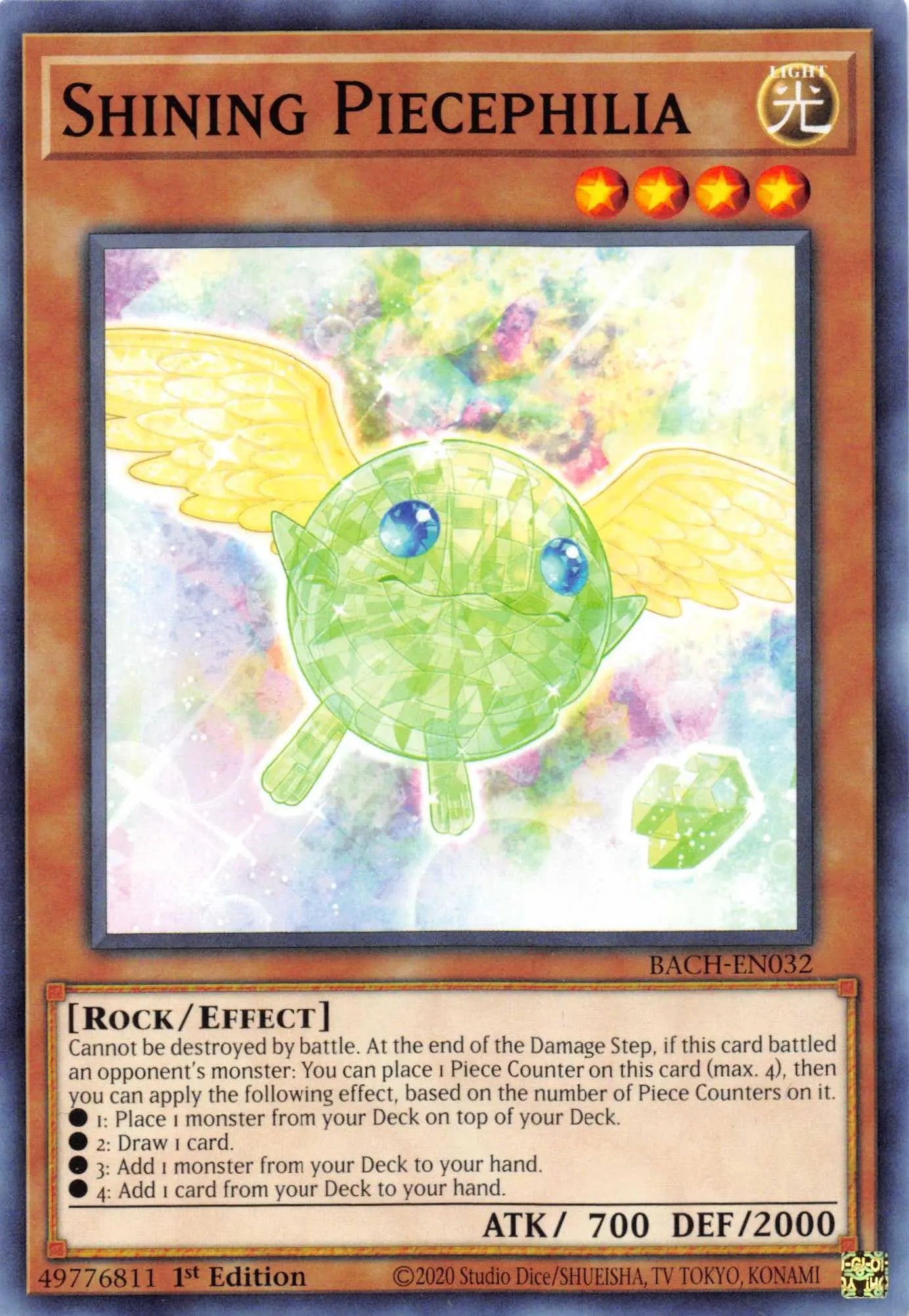 Shining Piecephilia [BACH-EN032] Common - Doe's Cards