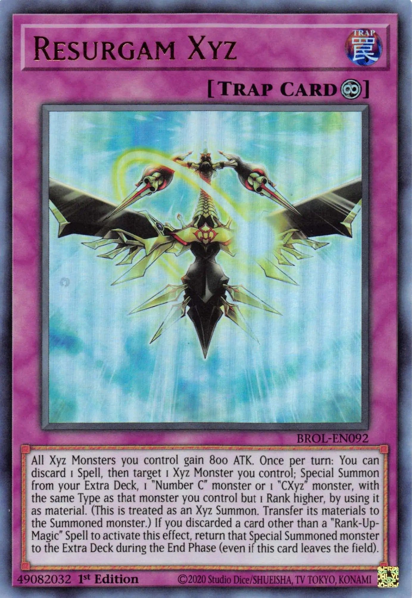 Resurgam Xyz [BROL-EN092] Ultra Rare - Doe's Cards