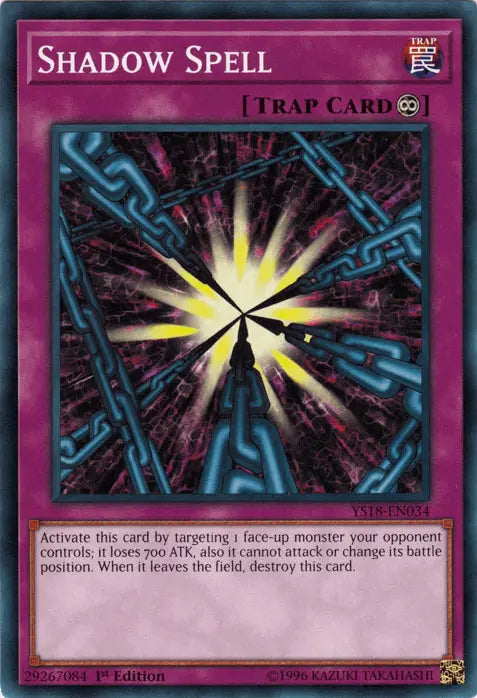 Shadow Spell [YS18-EN034] Common - Doe's Cards