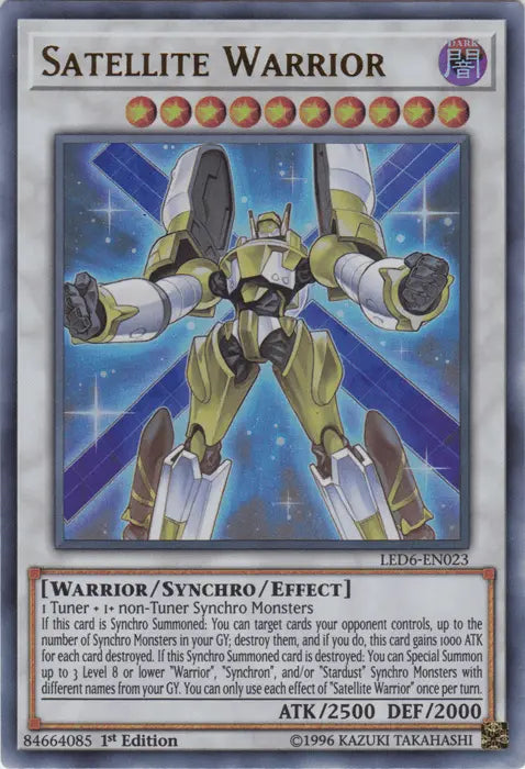 Satellite Warrior [LED6-EN023] Ultra Rare - Doe's Cards
