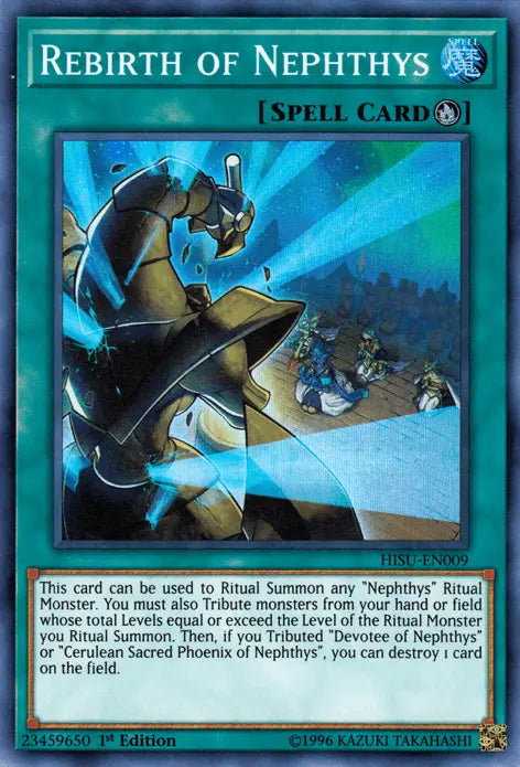 Rebirth of Nephthys [HISU-EN009] Super Rare - Doe's Cards