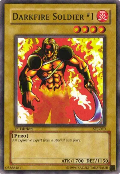 Darkfire Soldier #1 [SDJ-010] Common - Doe's Cards