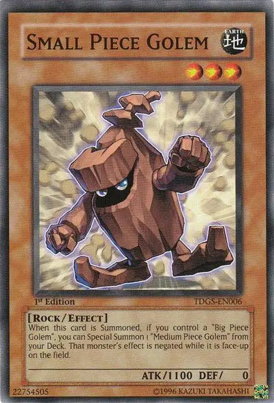 Small Piece Golem [TDGS-EN006] Common - Doe's Cards