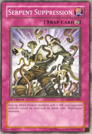 Serpent Suppression [ABPF-EN066] Common - Doe's Cards