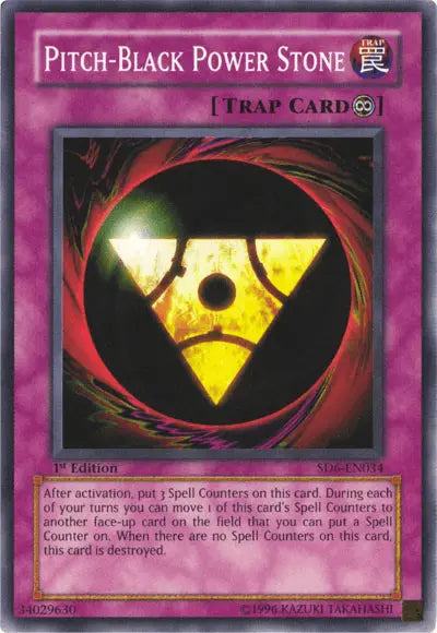 Pitch-Black Power Stone [SD6-EN034] Common - Doe's Cards