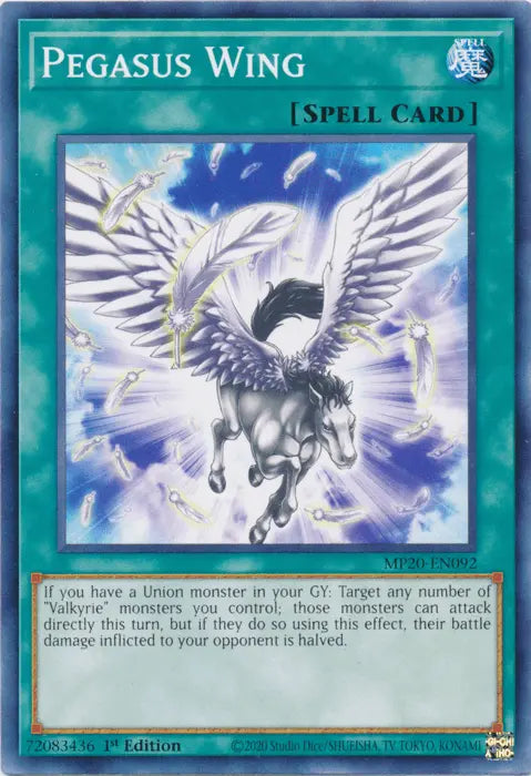 Pegasus Wing [MP20-EN092] Common - Doe's Cards
