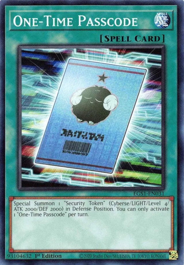 One-Time Passocde [EGS1-EN031] Common - Doe's Cards