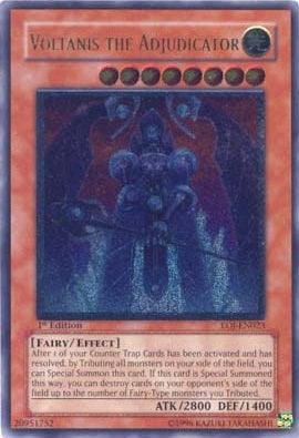 Voltanis the Adjudicator [EOJ-EN023] Ultimate Rare - Doe's Cards