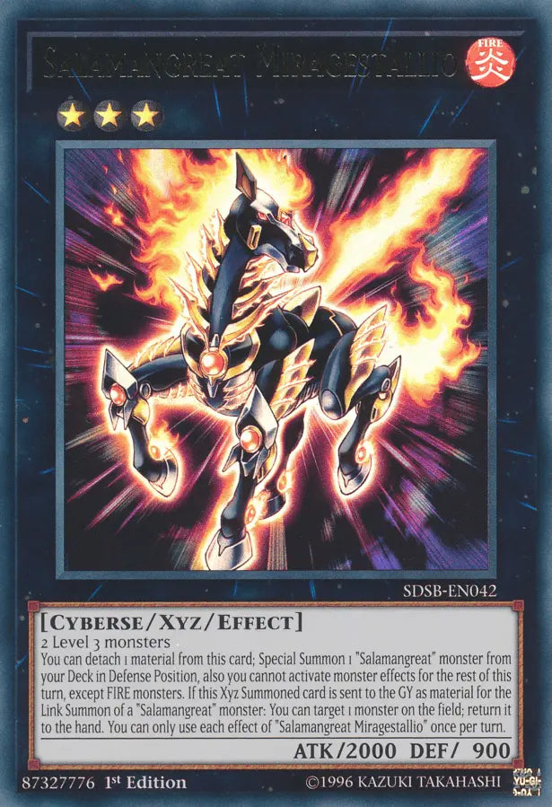 Salamangreat Miragestallio [SDSB-EN042] Ultra Rare - Doe's Cards