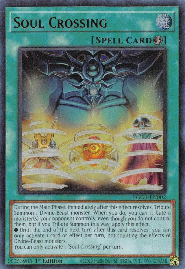 Soul Crossing [EGO1-EN002] Ultra Rare - Doe's Cards