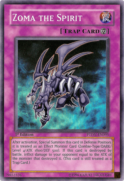 Zoma the Spirit [PTDN-EN095] Super Rare - Doe's Cards