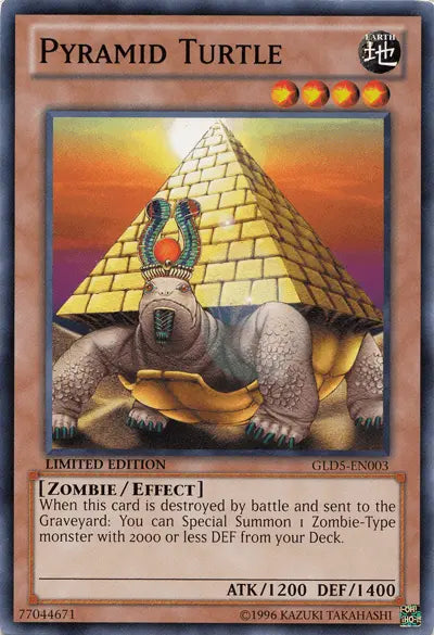 Pyramid Turtle [GLD5-EN003] Common - Doe's Cards