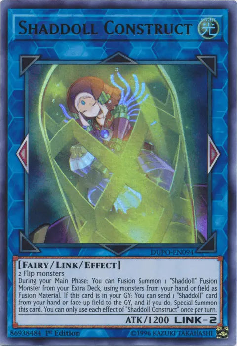 Shaddoll Construct [DUPO-EN094] Ultra Rare - Doe's Cards
