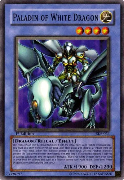 Paladin of White Dragon [SKE-024] Common - Doe's Cards