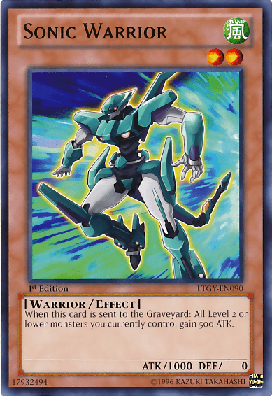 Sonic Warrior [LTGY-EN090] Common - Doe's Cards
