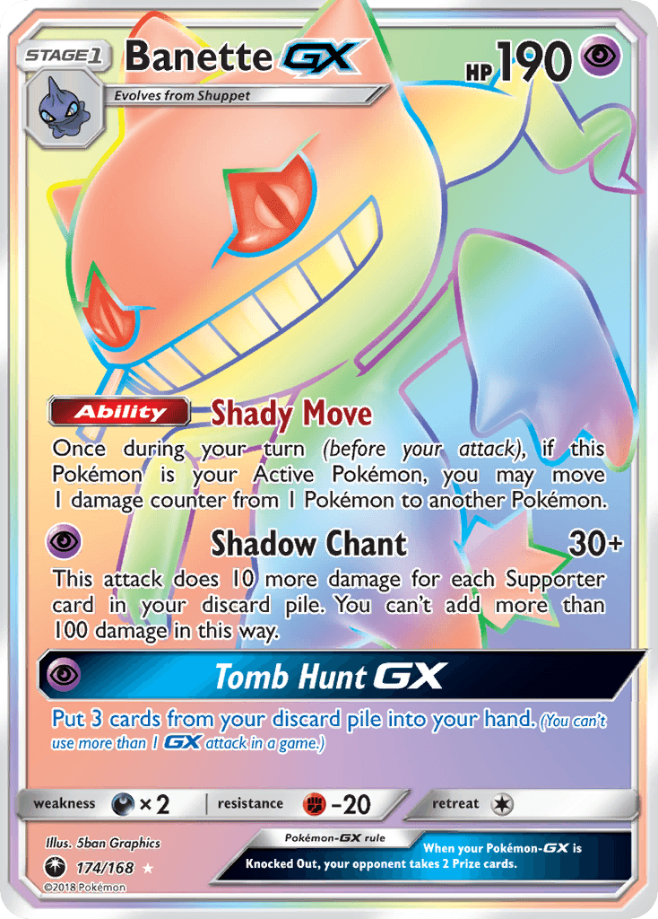 Banette GX (174/168) [Sun & Moon: Celestial Storm] - Doe's Cards