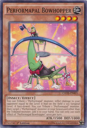 Performapal Bowhopper [CROS-EN003] Common - Doe's Cards