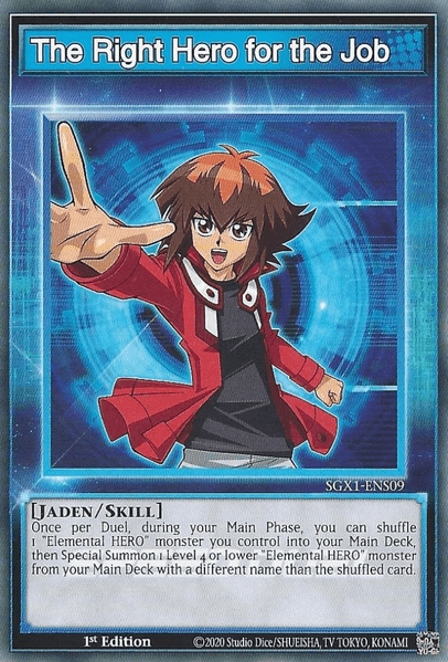 The Right Hero for the Job [SGX1-ENS09] Common - Doe's Cards