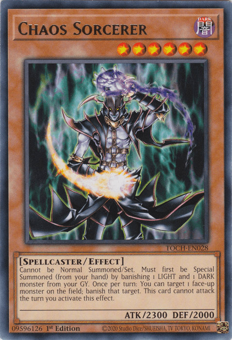 Chaos Sorcerer [TOCH-EN028] Rare - Doe's Cards