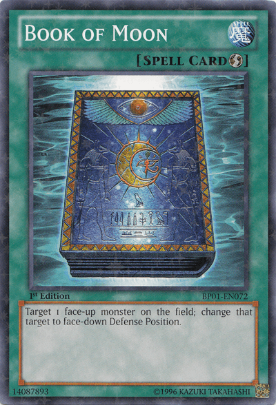 Book of Moon [BP01-EN072] Starfoil Rare - Doe's Cards